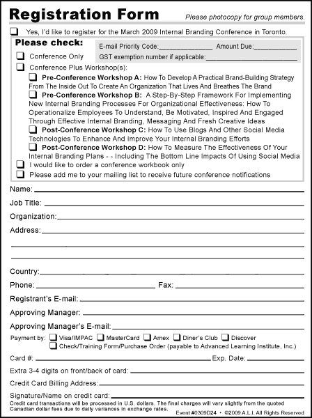 Registration Form