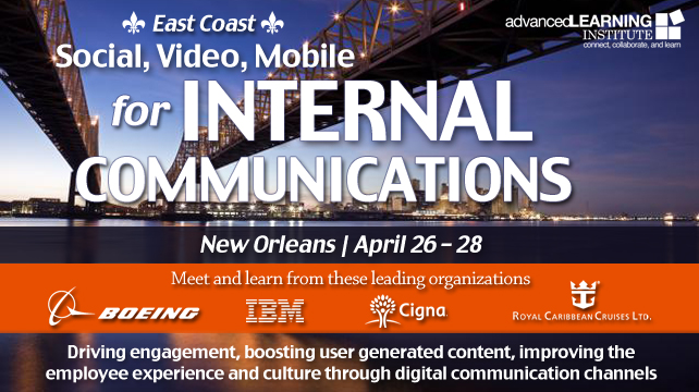 Social Video Mobile for Internal Communications Conference New Orleans